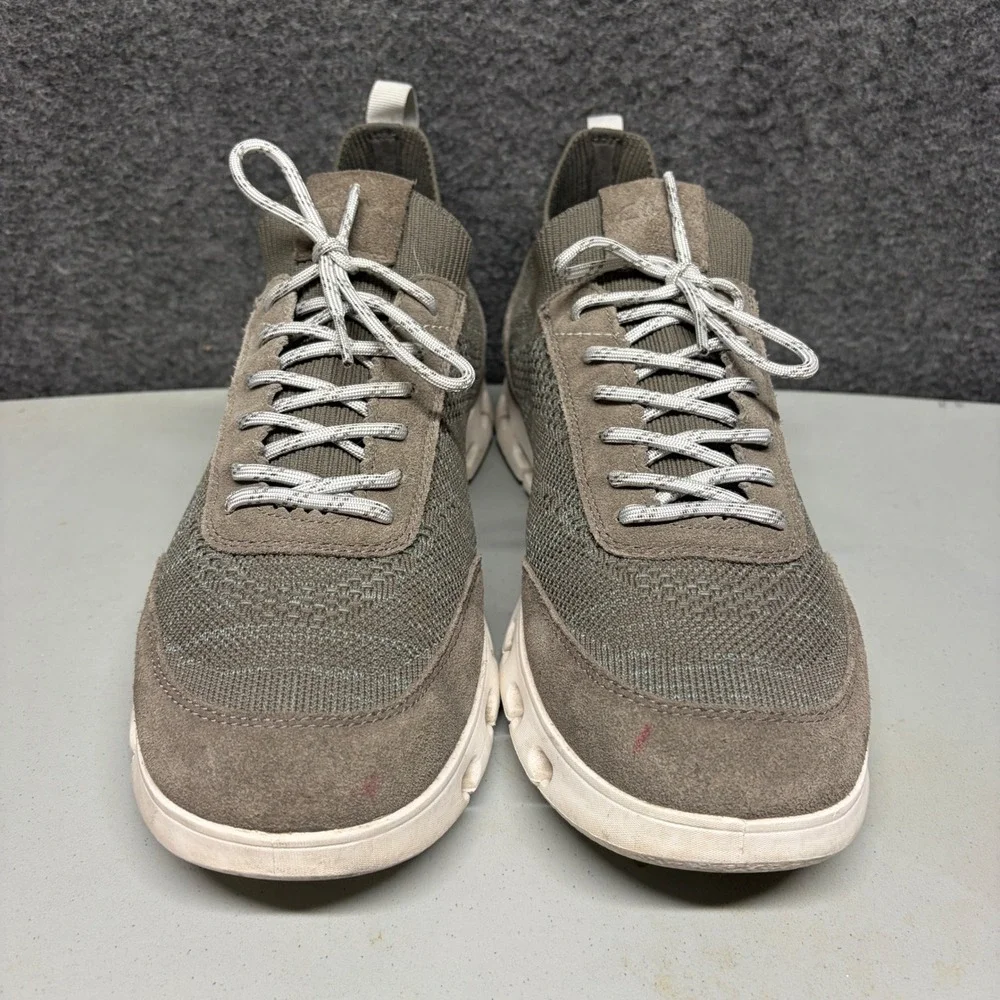 Clarks nature‎ X Mens 12 Gray Suede Trim Walking Sneakers